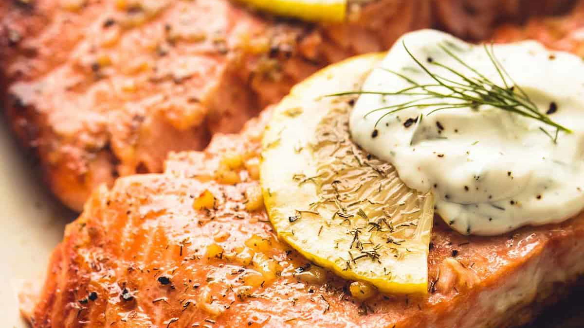 Image of Creamy Dill Parmesan Salmon