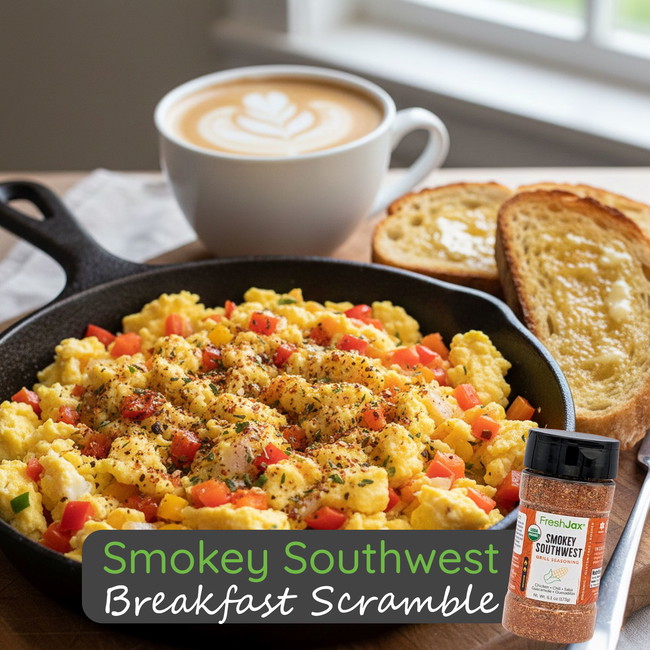 Image of Smokey Southwest Breakfast Scramble