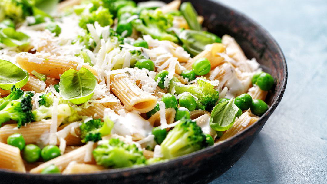 Image of Creamy Vegan Alfredo Pasta (Gluten-Free & Ready in 30 Minutes)  Craving comfort food without the dai