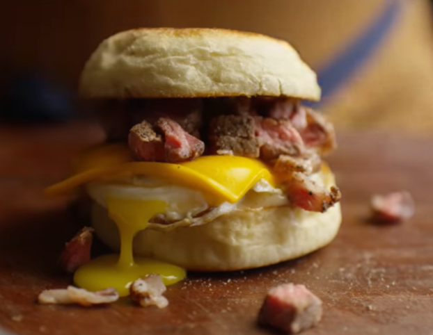 Steak Breakfast Sandwich