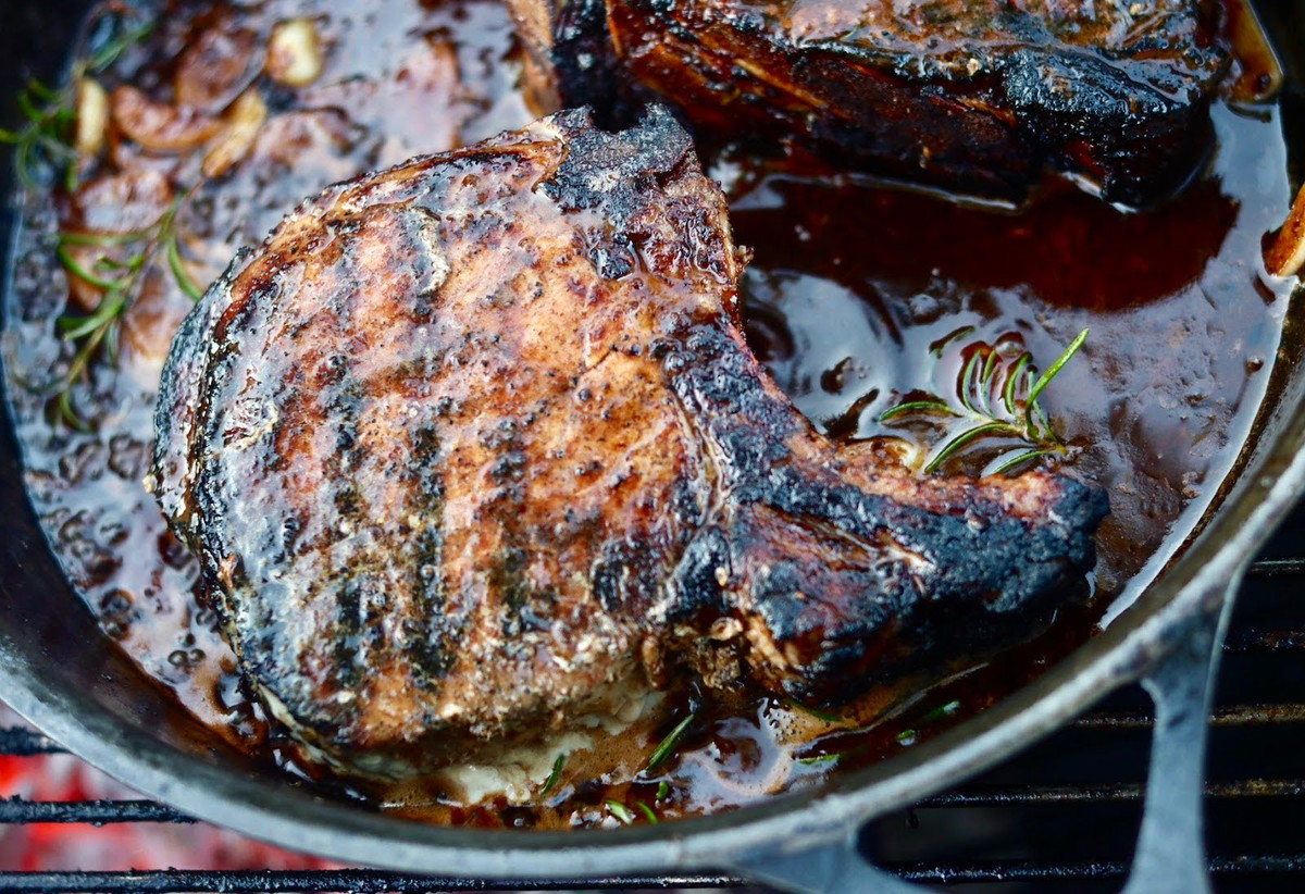 Hot & Fast Glazed Santa Fe Pork Chops