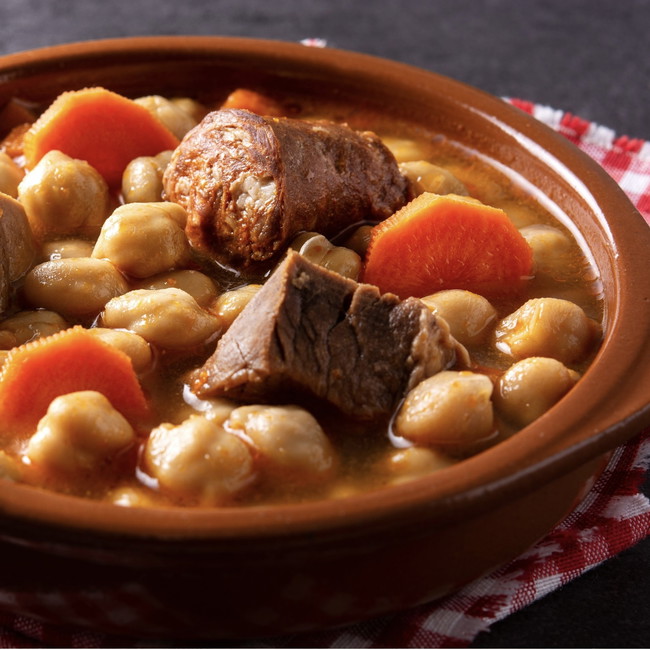 Image of cuban chickpea stew (potaje de garbanzo)