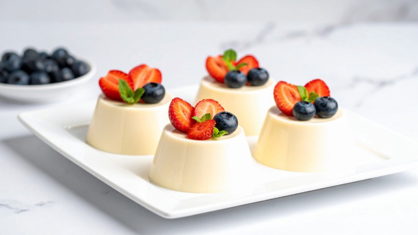 Image of Classic Vanilla Panna Cotta