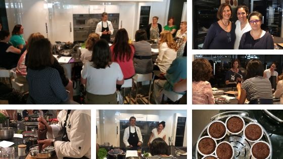 Ricette del primo Showcooking di Claudia&Julia a Madrid, con WMF