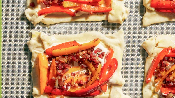 Image of Sweet & Savory Peppers Galette
