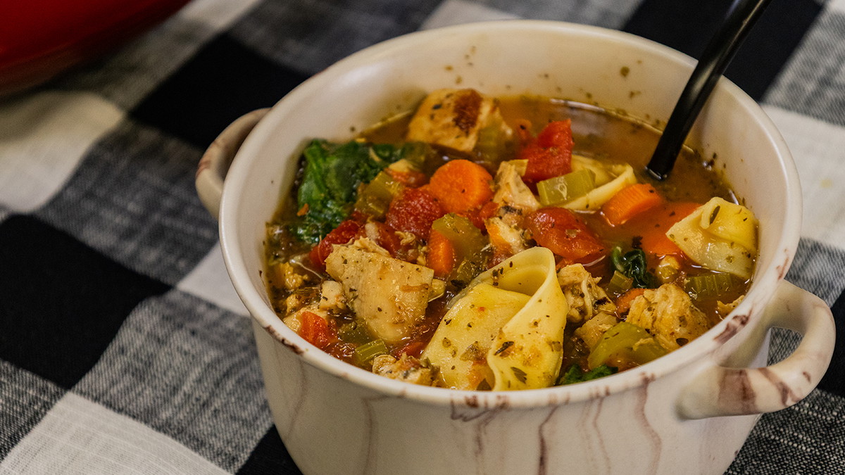 Quick and Tasty Chicken Tortellini Soup