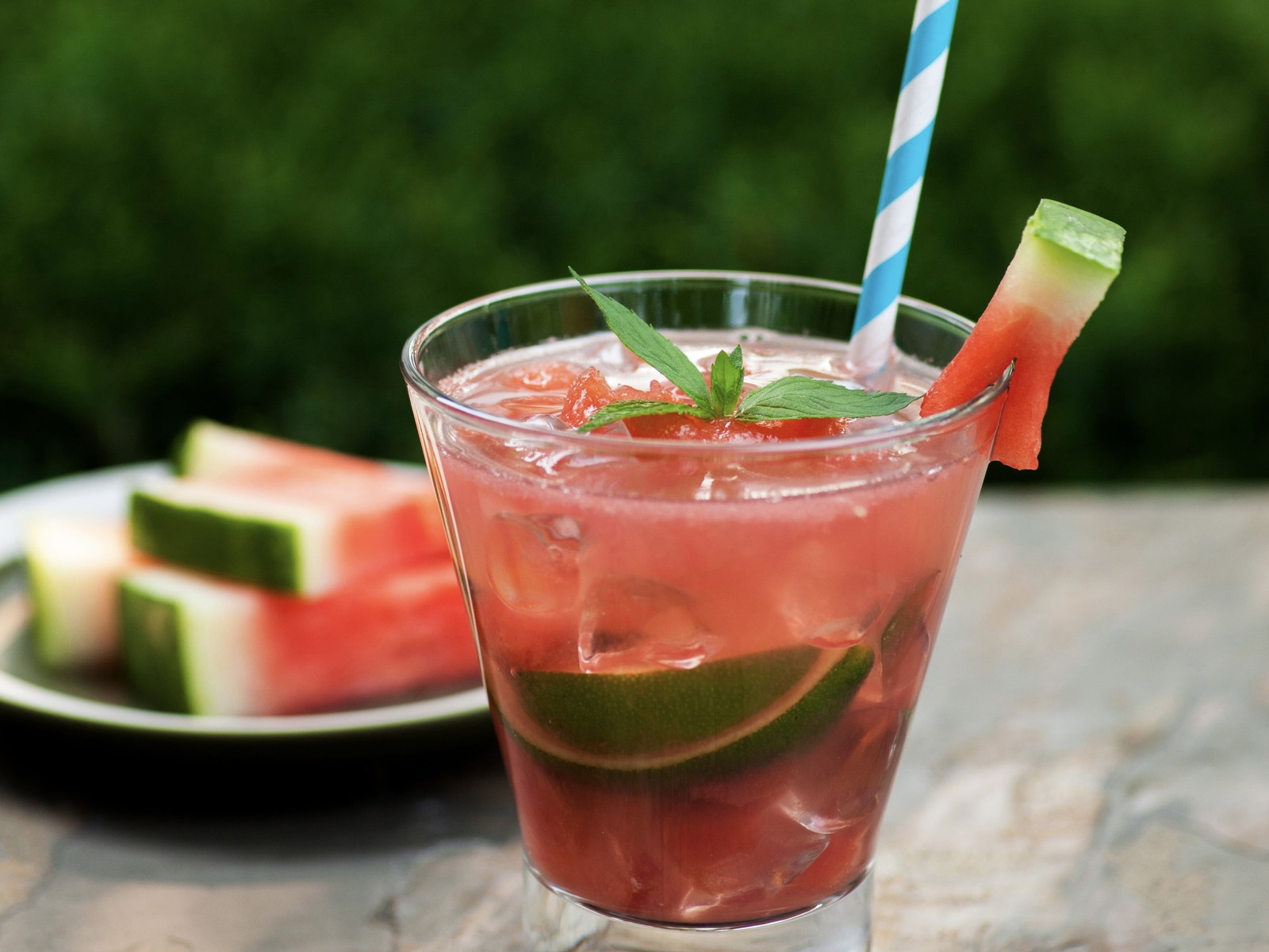 watermelon + lime + sea salt refresher