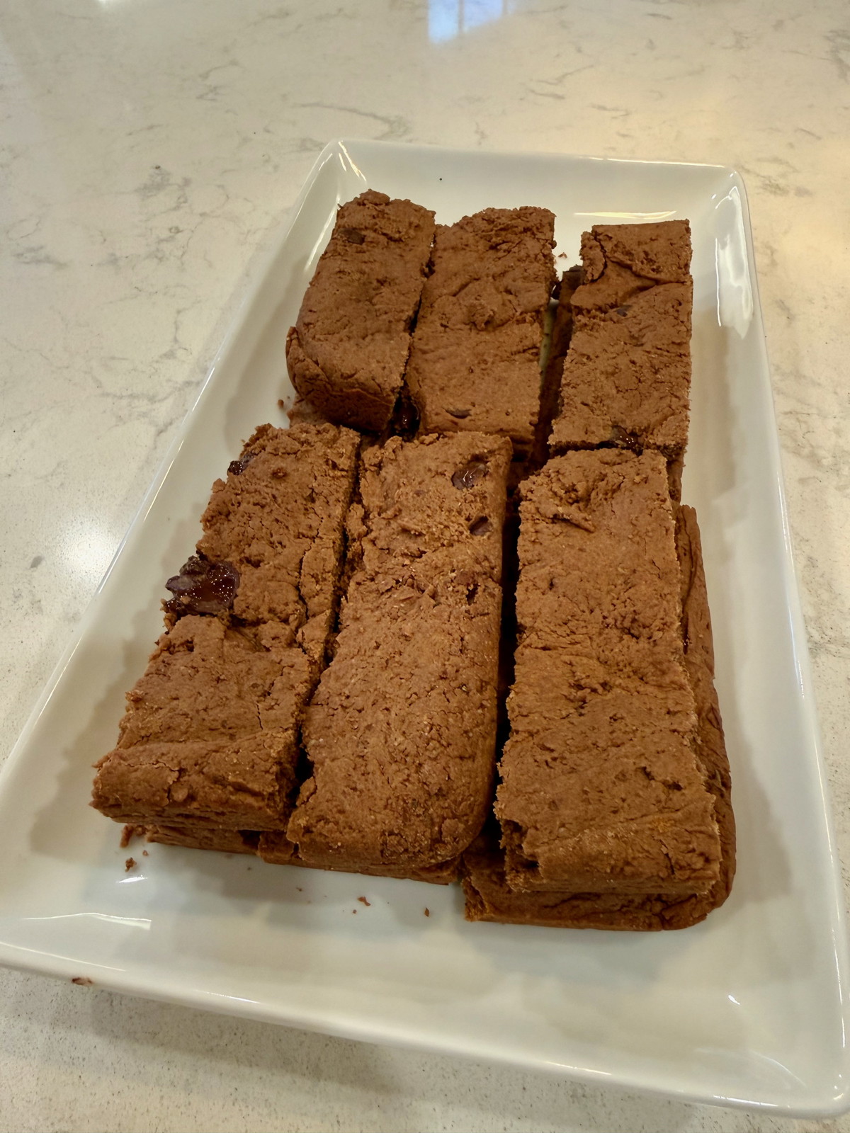 Chocolate Peanut Butter Protein Snack Bars (Chocolate)