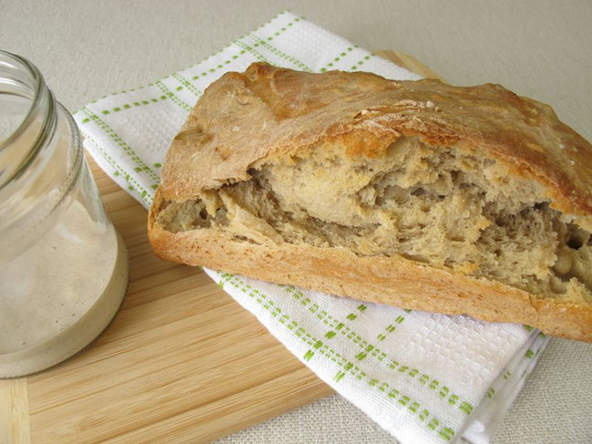 Kefir-Sauerteigbrot 