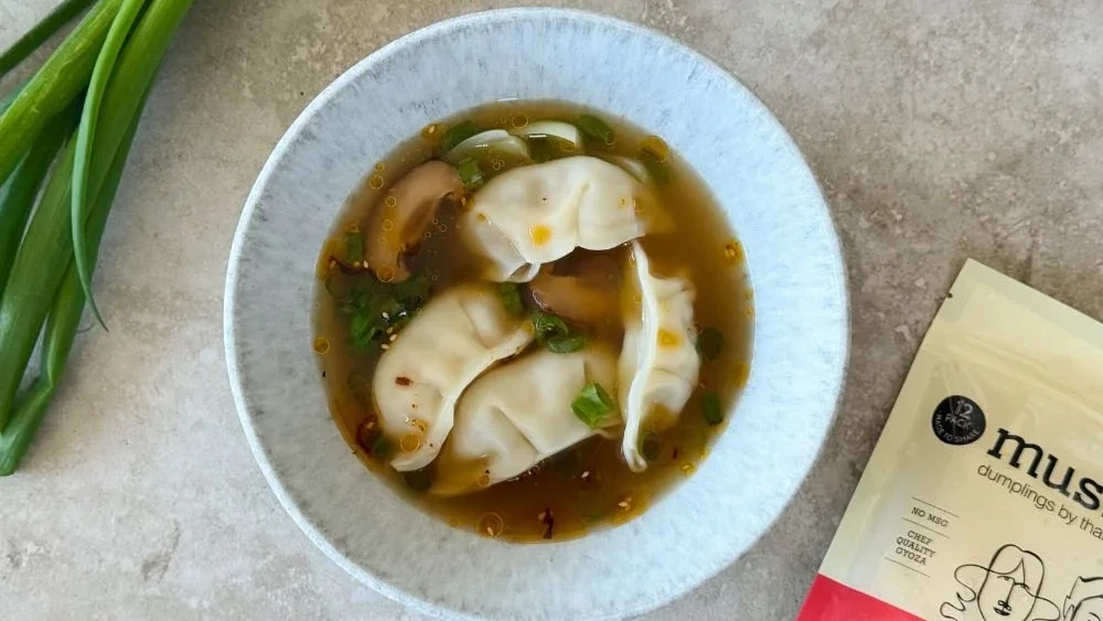 20-minute Dumpling Soup