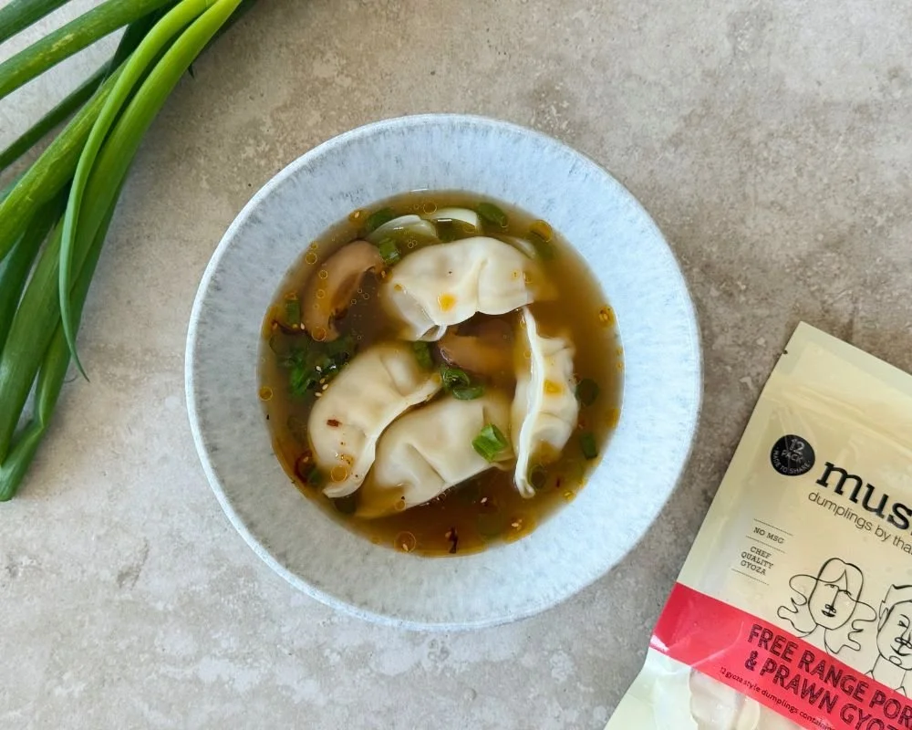 20-Minute Dumpling Soup