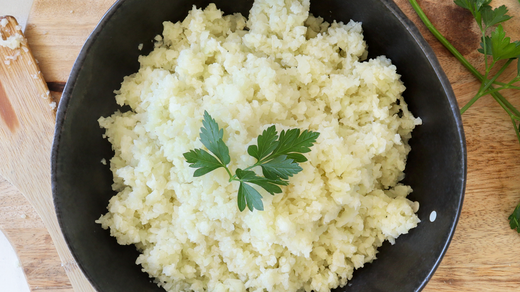 Image of Perfect Cauliflower rice made in a blender