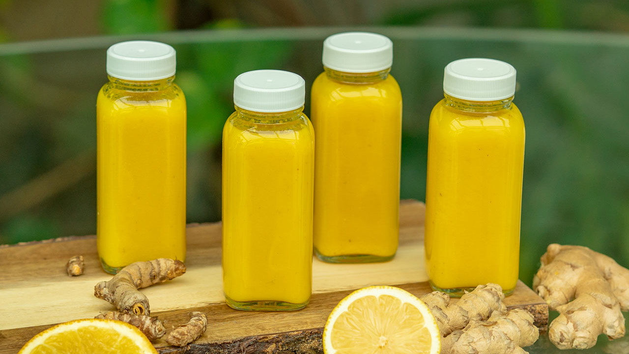 Image of Immunity Shots with Apple Cider & Ginger Vinegar Recipe