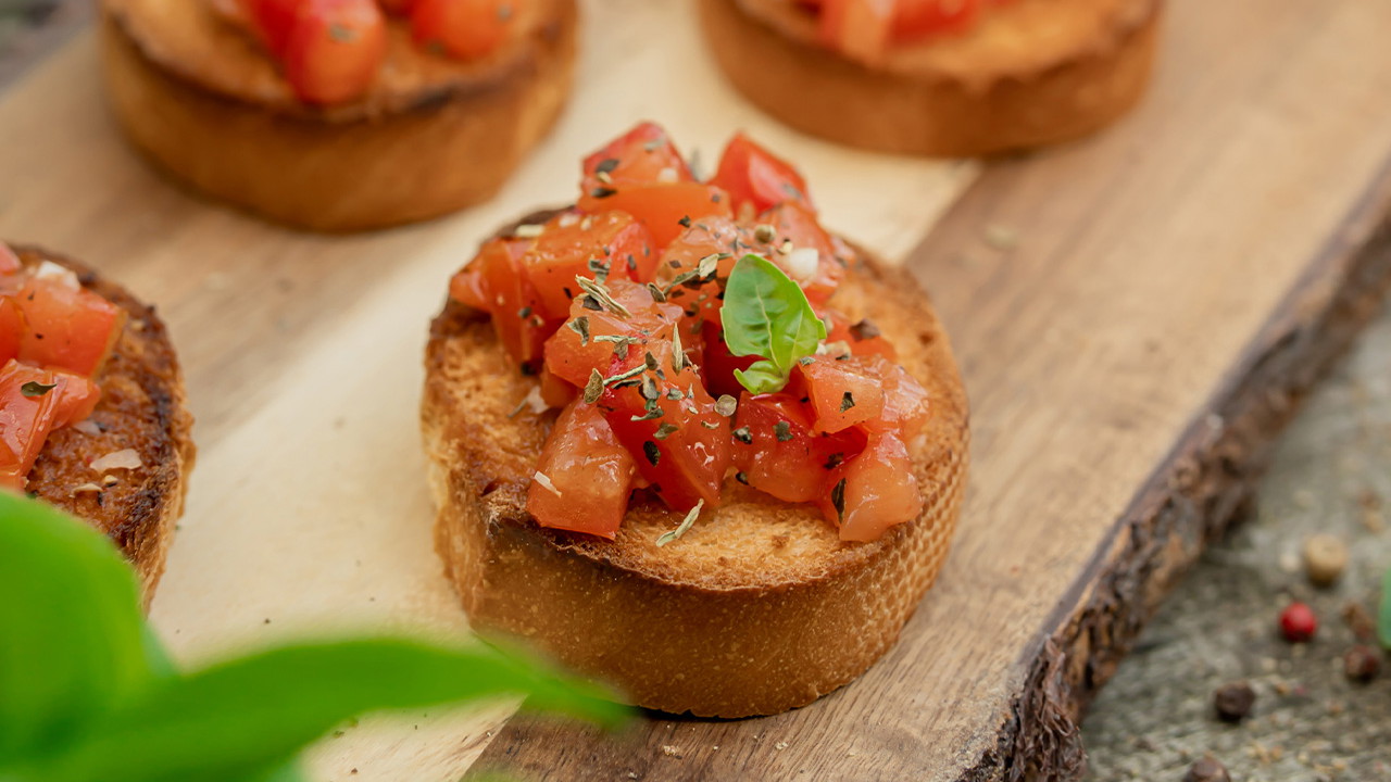 Image of Classic Bruschettas with Balsamic Vinegar Recipe