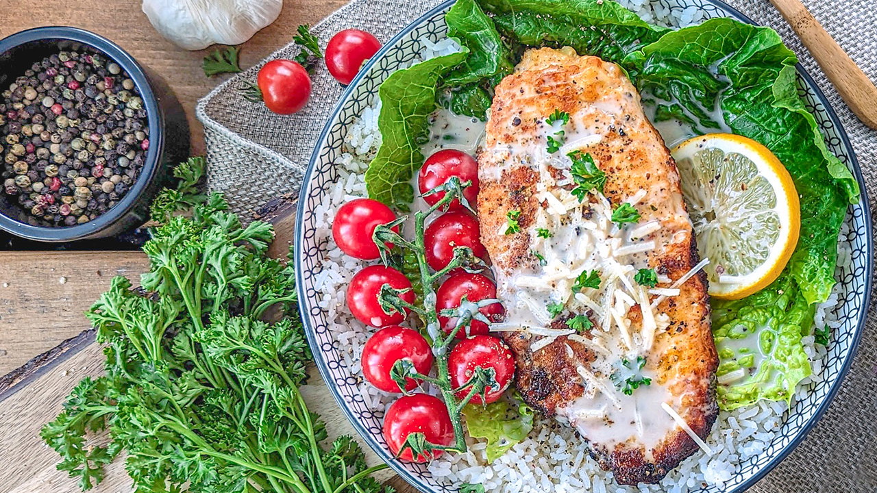 Image of Crispy Caesar Panko Chicken Recipe