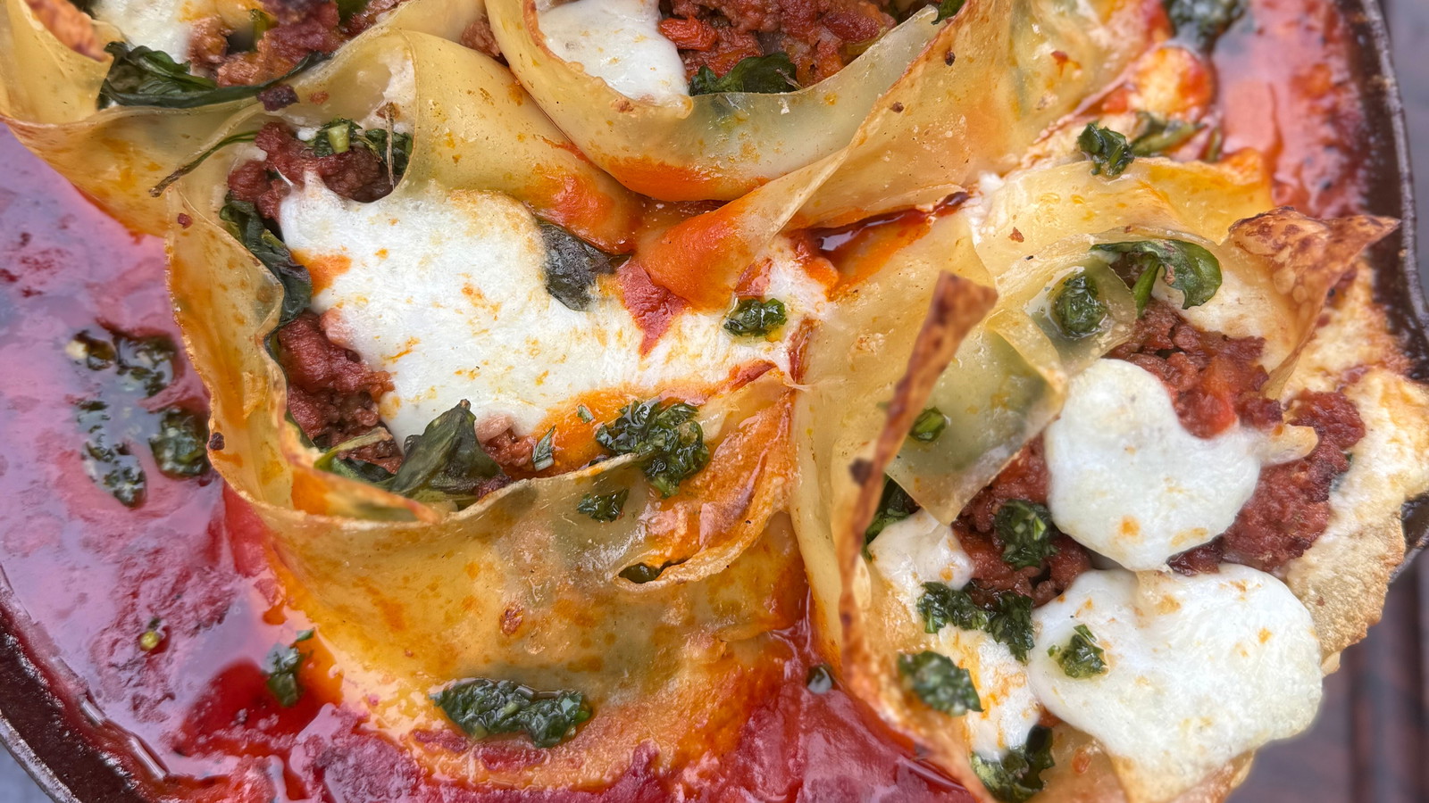 Image of Smoked Pinwheel Lamb Lasagna 