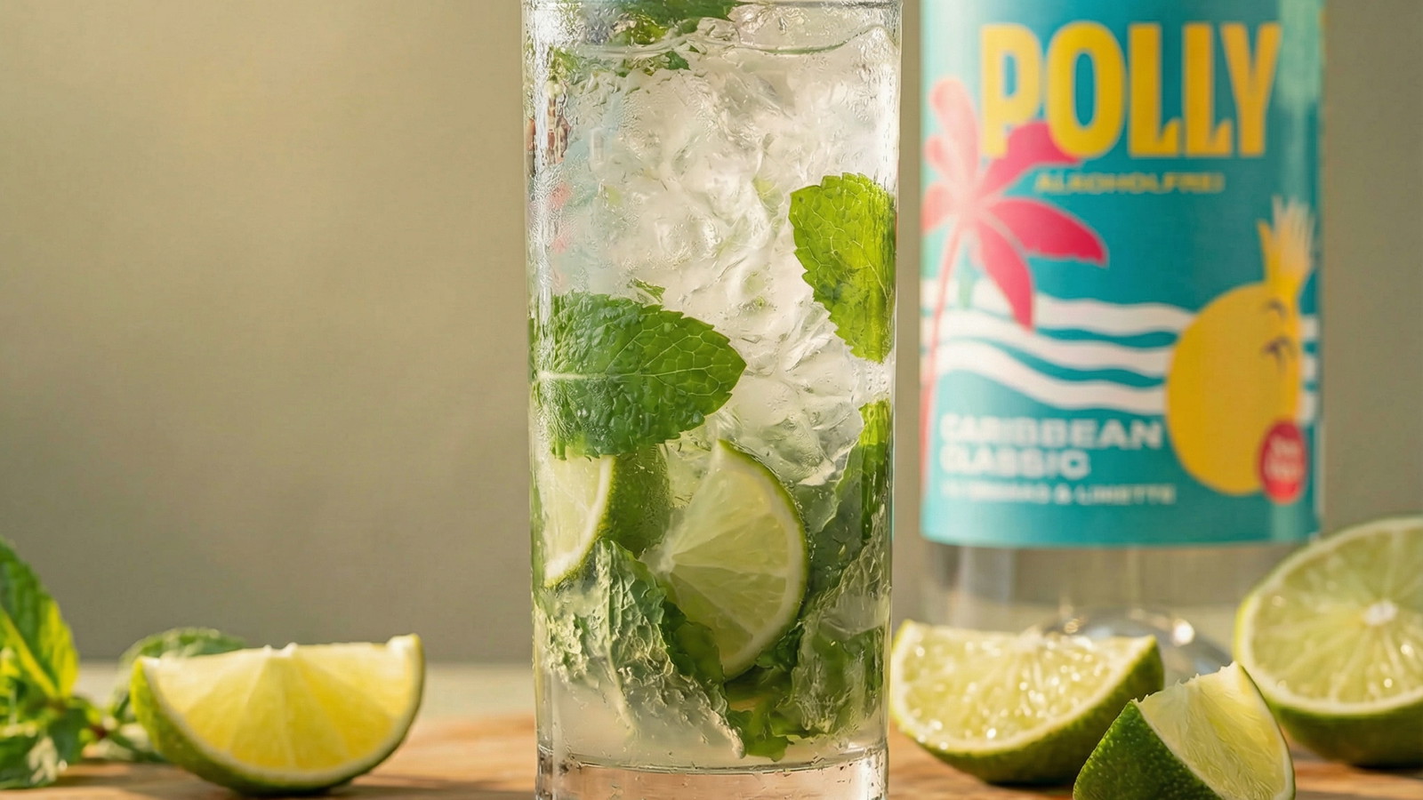 Image of Alkoholfreier Mojito mit POLLY Caribbean Classic