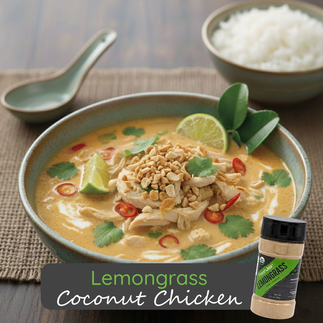 Image of Lemongrass Coconut Chicken Soup
