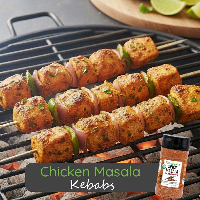 Image of Chicken Masala Kebabs