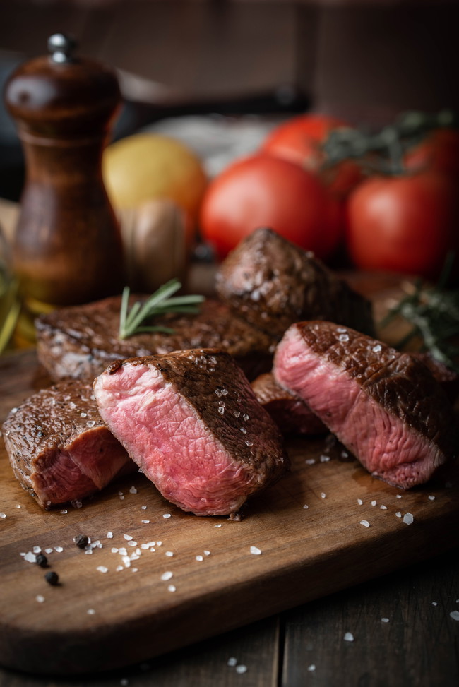 Image of Tenderloin Steaks with Rosemary Shallot Butter