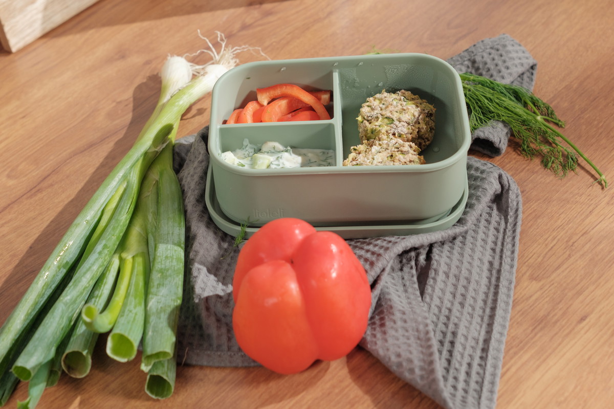 Vegane Zucchinimuffins mit Chiasamen