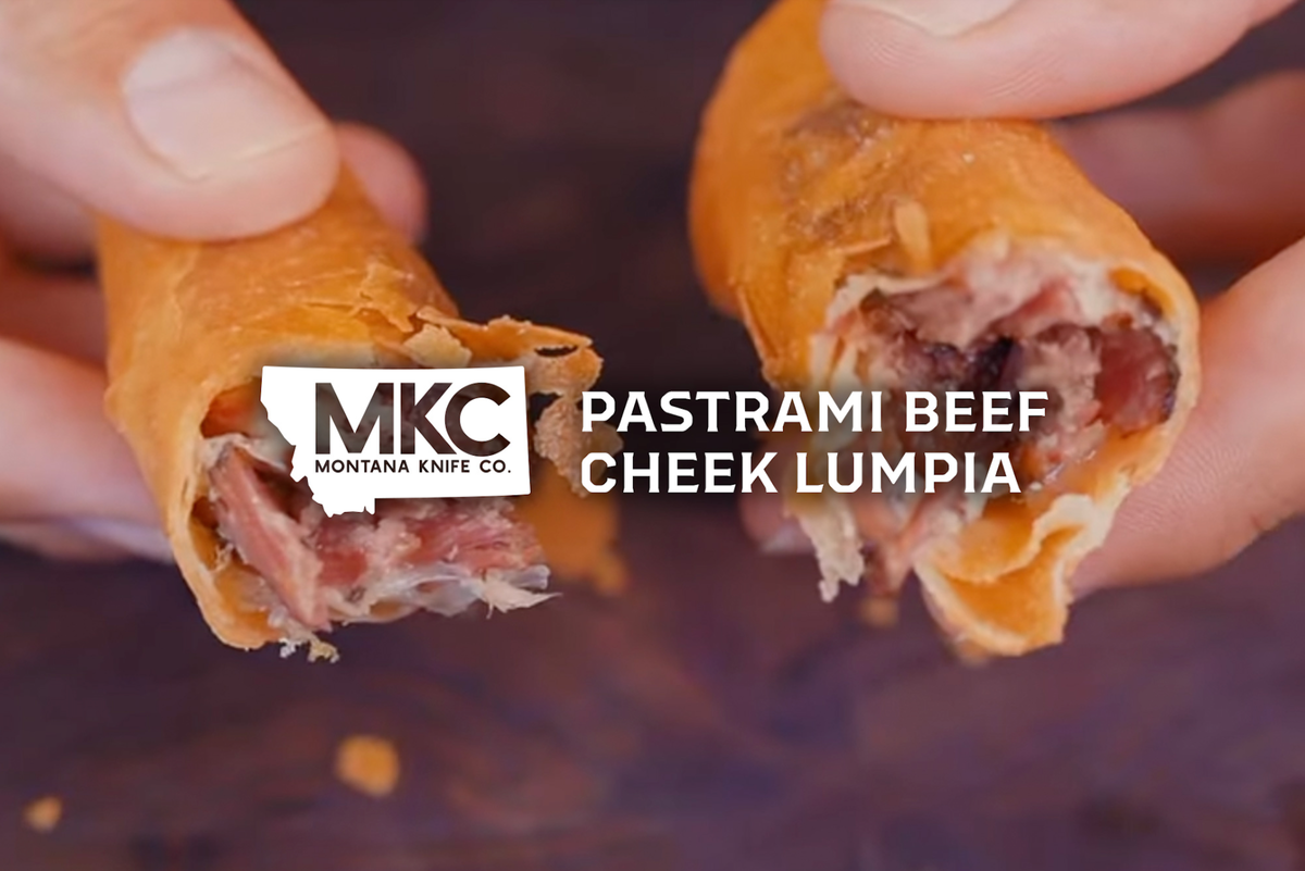 Crispy Smoked Beef Cheek Pastrami Lumpia