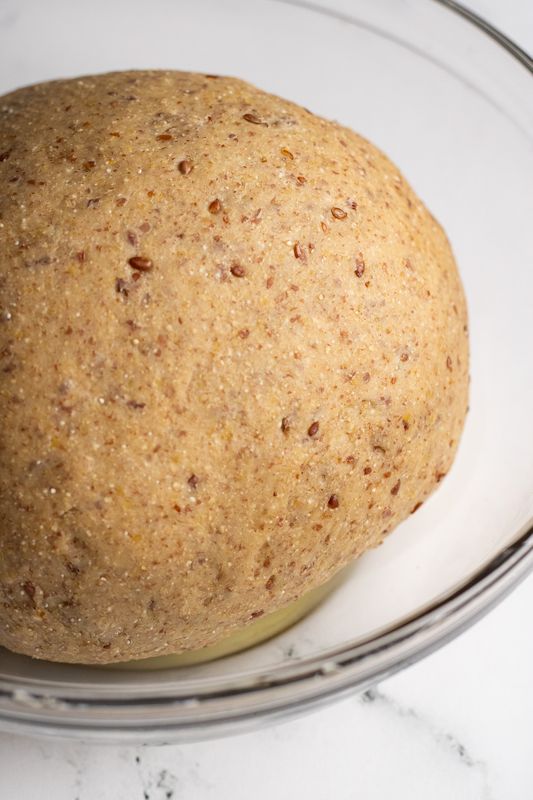 Image of Put your dough in a lightly greased bowl and let...