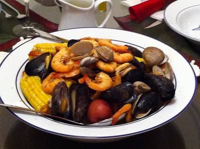 Image of Seafood Boil With Clams