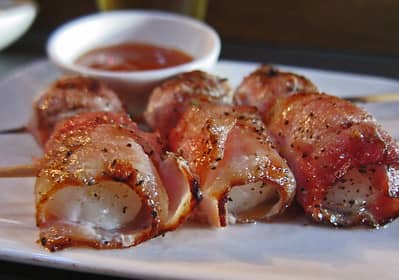 Image of Bacon-Wrapped Scallops