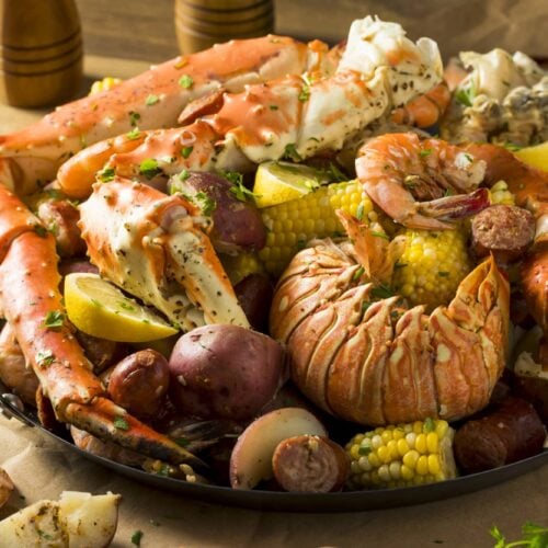 Image of Zesty Citrus and Herb Crab Boil