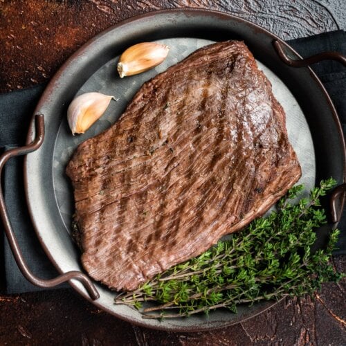 Image of Reverse Seared Flank Steak