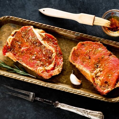 Image of Grilled Ribeye Steak Marinade