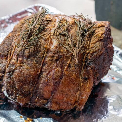 Image of Herbed and Smoked Prime Rib