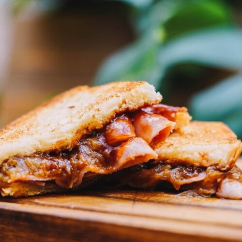 Image of Smoky BBQ Cube Steak Sandwich