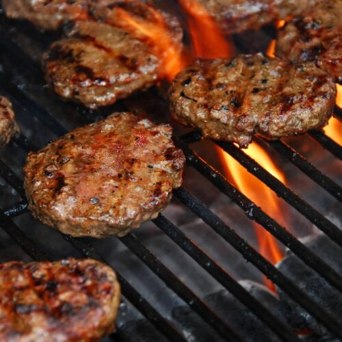 Image of Grilled Hamburger Steak