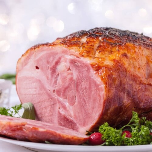 Image of Baked Ham with Brown Sugar Glaze