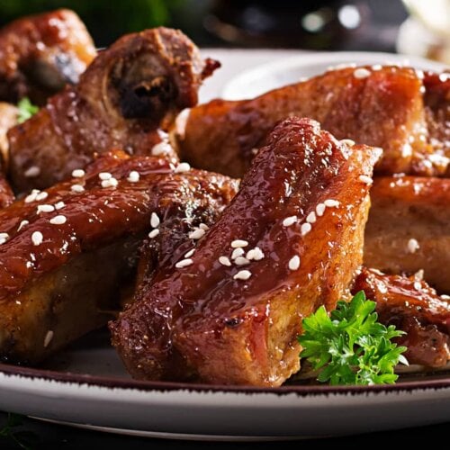 Image of Simple Fried Pork Ribs