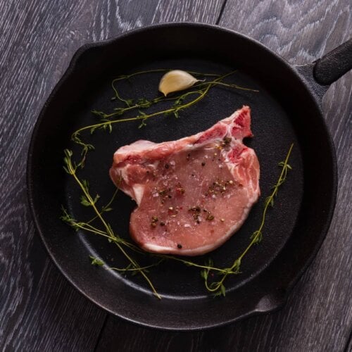Image of Easy Pan Seared Pork Chops