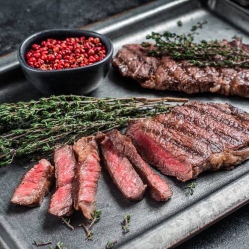 Image of Oven-Cooked Strip Steak