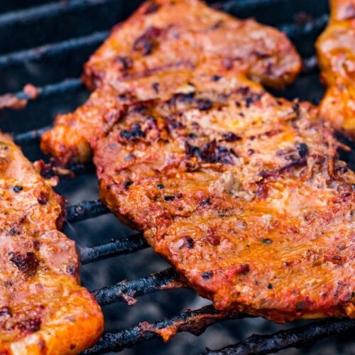 Image of Grilled Pork Shoulder Steaks