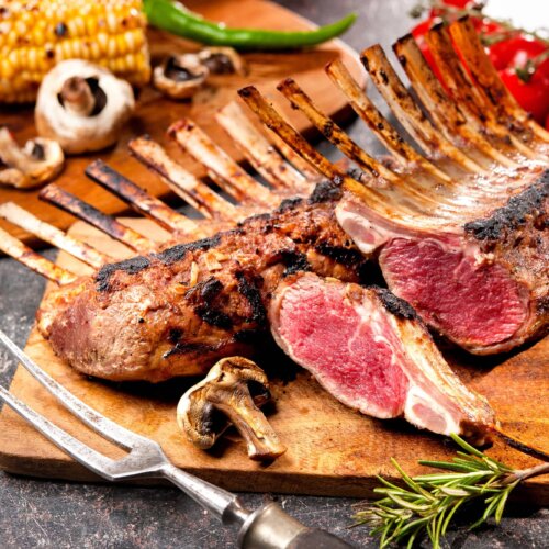 Image of Oven Roasted Rack of Lamb