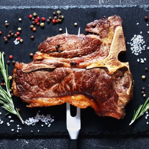 Image of Air Fryer Porterhouse Steak
