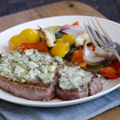 Image of Blue Cheese-Crusted Steak