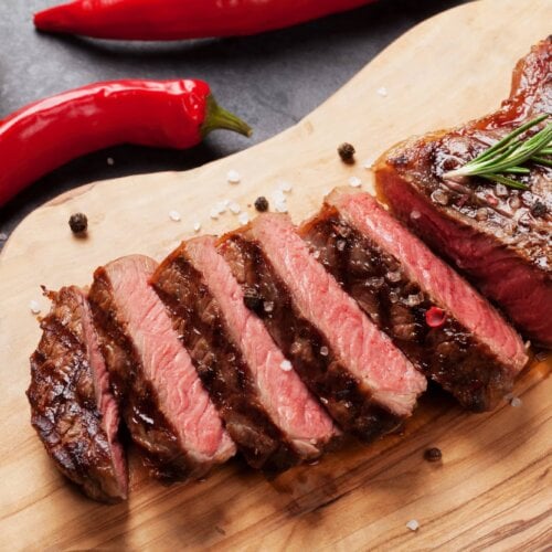 Image of Simple Grilled Sirloin Steak Recipe