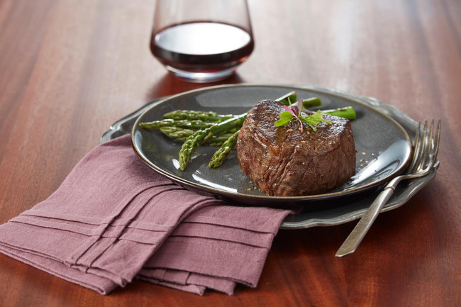 Image of Grilled Filet Mignon with Black Truffle Peeling & Fresh Thyme