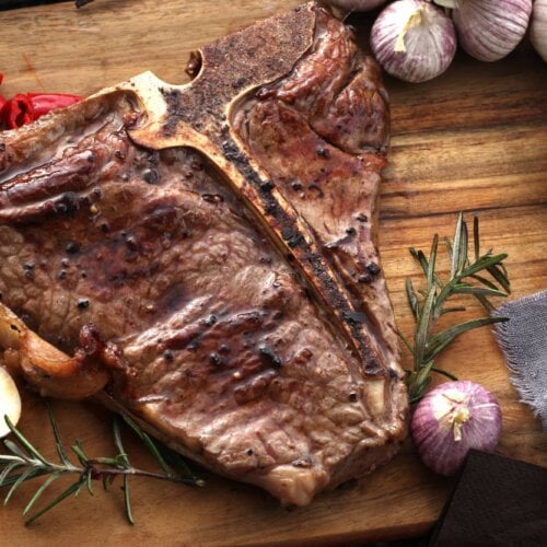 Image of Broiled T-Bone Steak