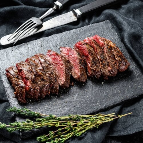 Image of Pan-Seared Skirt Steak