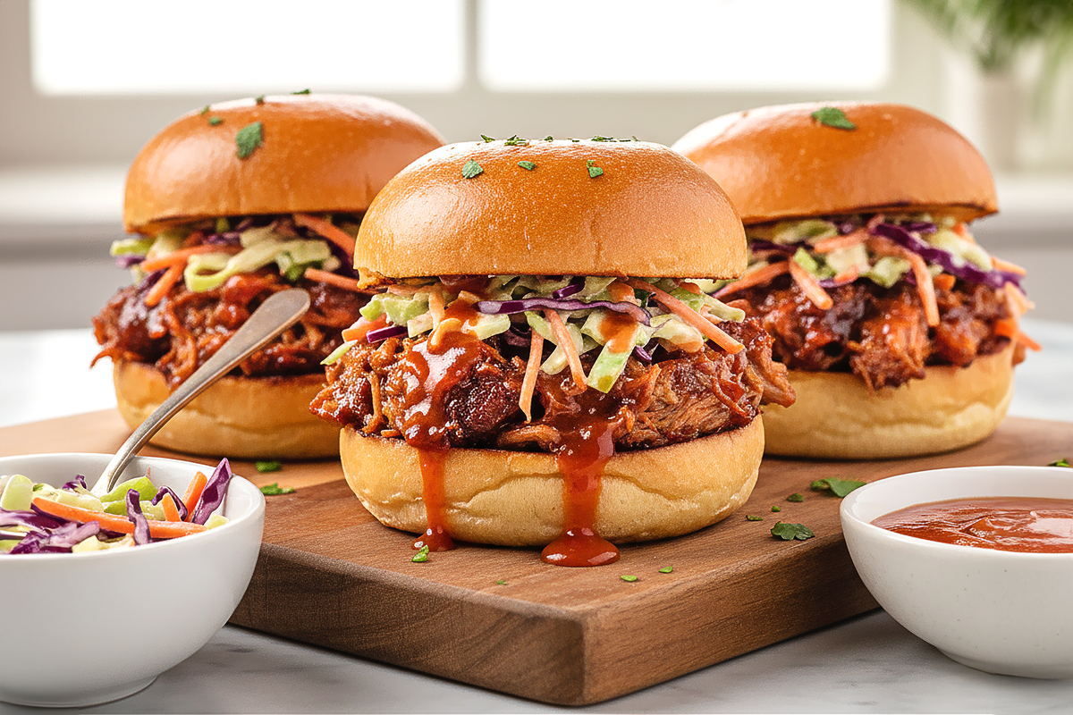 Island Spice Pulled Pork Sliders