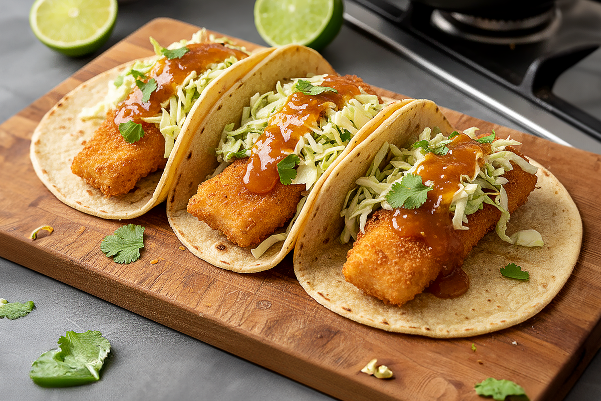 Coconut Pineapple Habanero Fish Tacos