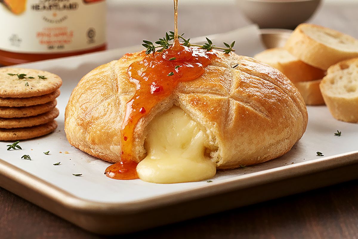 Coconut Pineapple Brie leveles tészta